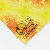 Textura #69.0 de la obra Nuit フリースブランケット (角)