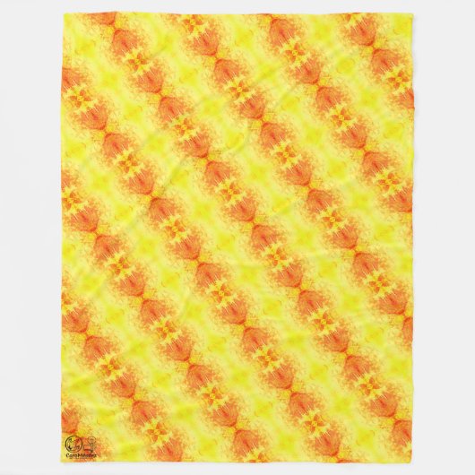 Textura #69.0 de la obra Nuit フリースブランケット (正面)