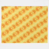 Textura #69 de la obra Nuit フリースブランケット (正面(横))