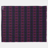 Textura #6,0 de la obra La puesta del sol フリースブランケット (正面(横))