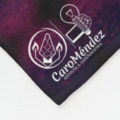 Textura #6,0 de la obra La puesta del sol フリースブランケット (角)