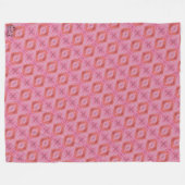 Textura #6 de la obra El corazón de los... フリースブランケット (正面(横))