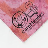 Textura #6 de la obra El corazón de los... フリースブランケット (角)