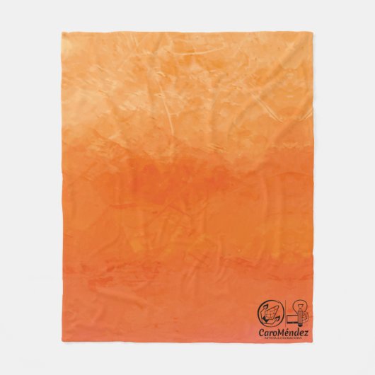 Textura #6 de la obra Fantasía y realidad フリースブランケット (正面)