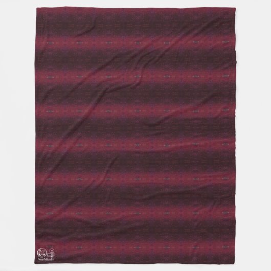 Textura #6 de la obra La puesta del sol フリースブランケット (正面)