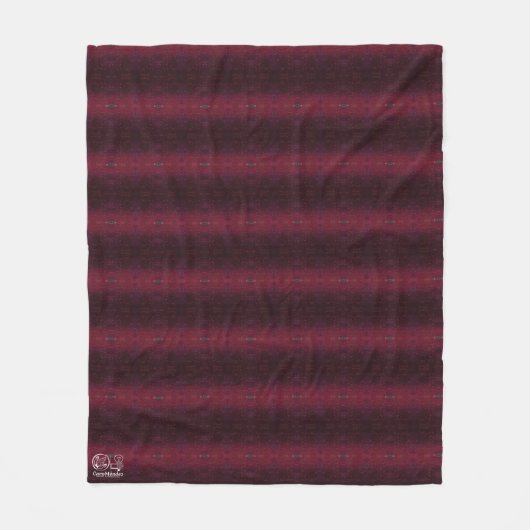 Textura #6 de la obra La puesta del sol フリースブランケット (正面)