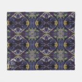 Textura #6 de la obra Maritimo フリースブランケット (正面(横))