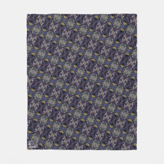 Textura #6 de la obra Maritimo Textura de una de l フリースブランケット (正面)