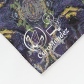 Textura #6 de la obra Maritimo Textura de una de l フリースブランケット (角)