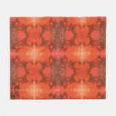 Textura #6 de la obra Nuit フリースブランケット (正面(横))