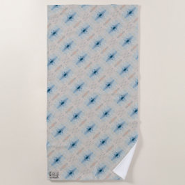 Textura #6 de la obra Viendo a travez de los ojos ビーチタオル