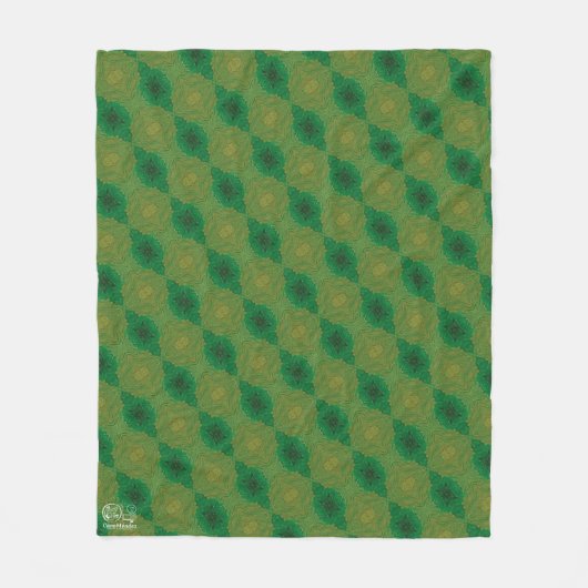 Textura #70 de la obra Nuit フリースブランケット (正面)