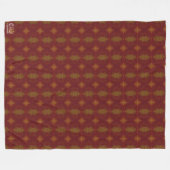 Textura #71 de la obra Nuit フリースブランケット (正面(横))