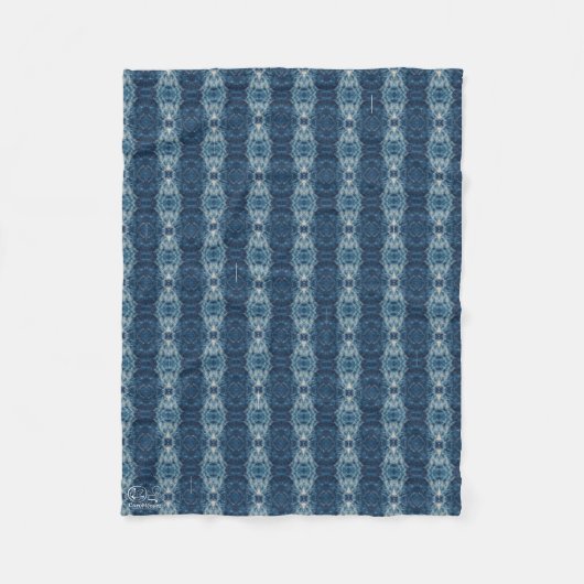 Textura #7 de la obra Cerezas フリースブランケット (正面)