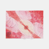 Textura #7 de la obra El corazón de los... フリースブランケット (正面(横))