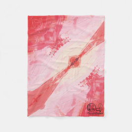 Textura #7 de la obra El corazón de los... フリースブランケット