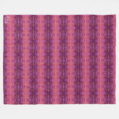 Textura #7 de la obra La puesta del sol フリースブランケット (正面(横))