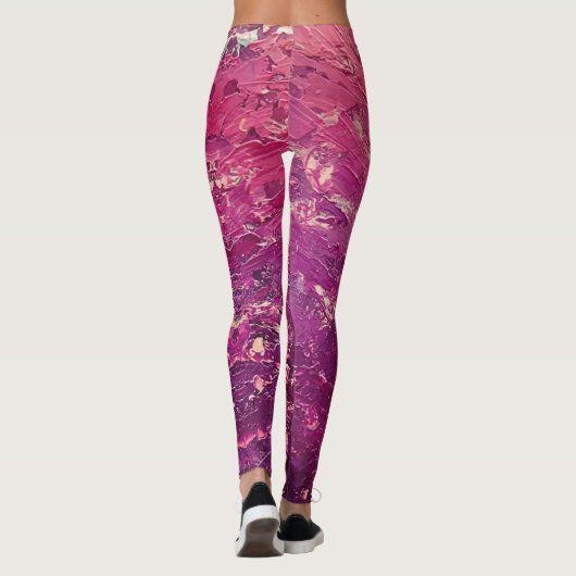 Textura #7 de la obra La puesta del sol レギンス (裏面)