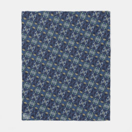 Textura #7 de la obra Maritimo フリースブランケット