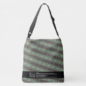 Textura #7 de la obra Nuit クロスボディバッグ (裏面)