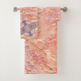 Textura #7 de obra Amanecer バスタオルセット