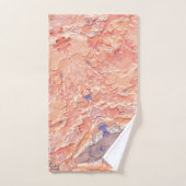 Textura #7 de obra Amanecer バスタオルセット (ハンドタオル)