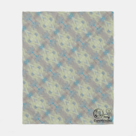 Textura #7 de obra La roca フリースブランケット