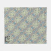 Textura #7 de obra La roca フリースブランケット (正面(横))