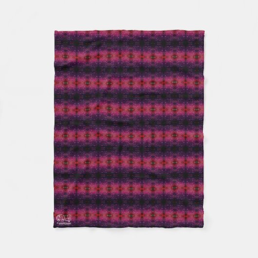 Textura #8.0 de la obra La puesta del sol フリースブランケット (正面)