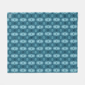 Textura #8 de la obra Cerezas フリースブランケット (正面(横))