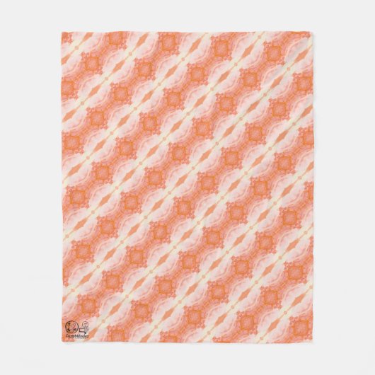 Textura #8 de la obra El corazón de los... フリースブランケット (正面)