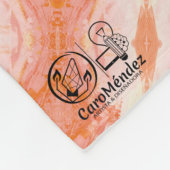 Textura #8 de la obra El corazón de los... フリースブランケット (角)