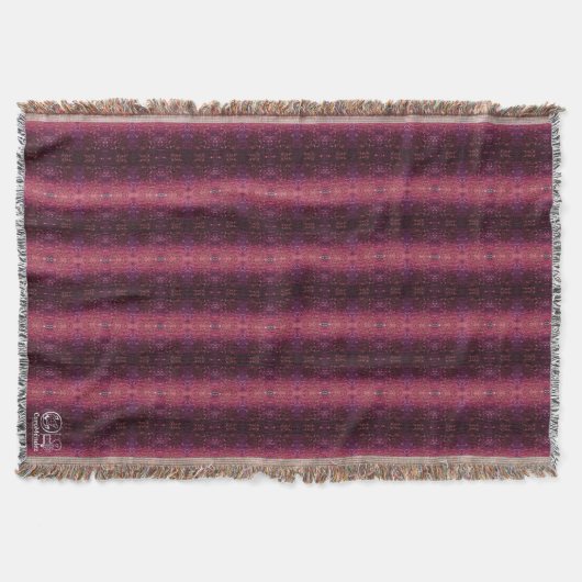 Textura #8 de la obra La puesta del sol スローブランケット (正面)