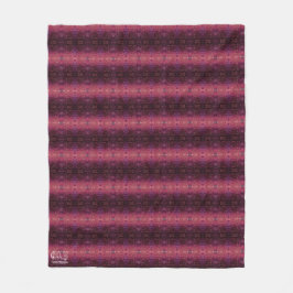 Textura #8 de la obra La puesta del sol フリースブランケット