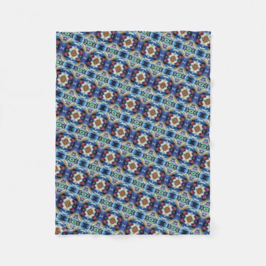 Textura #8 de la obra Piña フリースブランケット (正面)