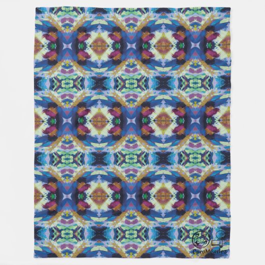 Textura #8 de la obra Piña フリースブランケット (正面)