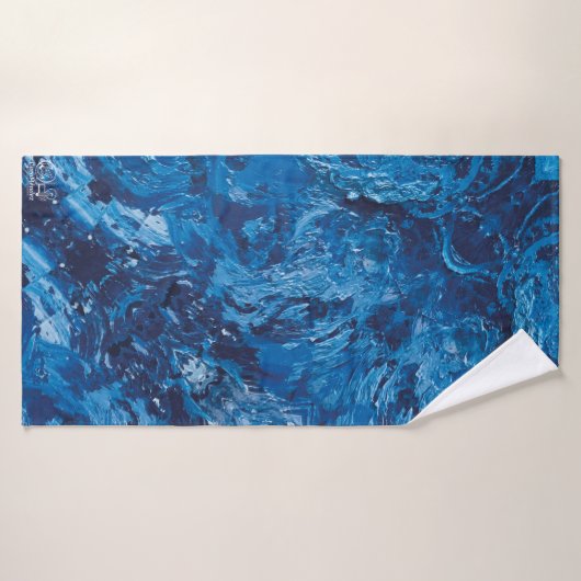 Textura #8 de obra Horizonte バスタオル (バスタオル)