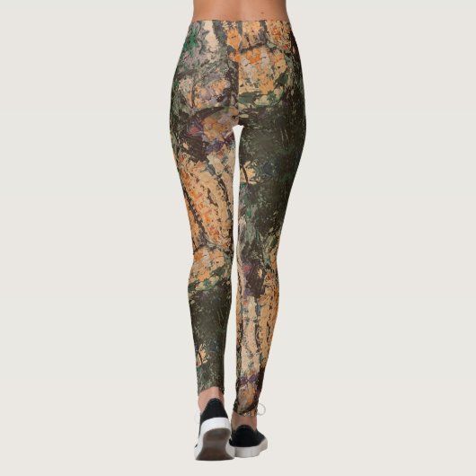 Textura #8 de obra La roca レギンス (裏面)