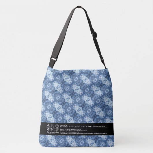 Textura #9 de la obra Cerezas クロスボディバッグ (裏面)