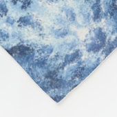Textura #9 de la obra Cerezas フリースブランケット (角)