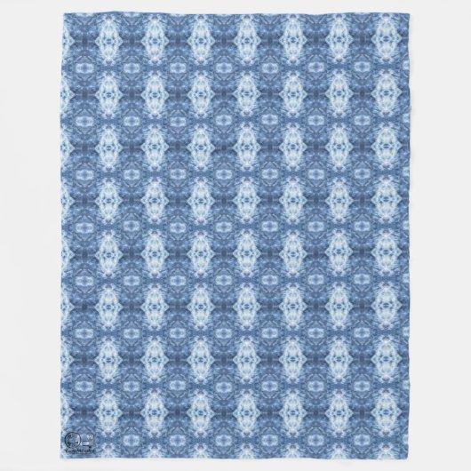 Textura #9 de la obra Cerezas フリースブランケット (正面)