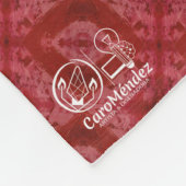 Textura #9 de la obra El corazón de los... フリースブランケット (角)