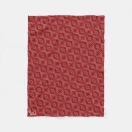 Textura #9 de la obra El corazón de los... フリースブランケット