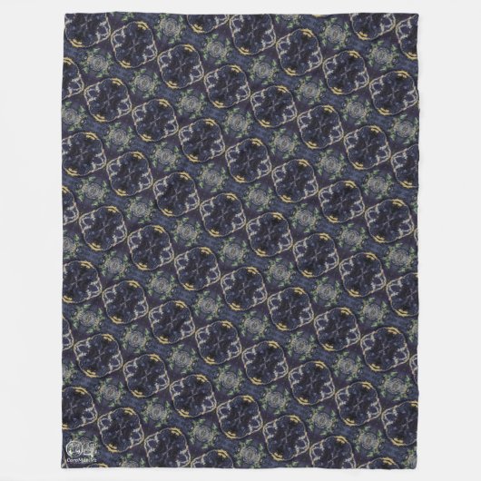 Textura #9 de la obra Maritimo フリースブランケット (正面)