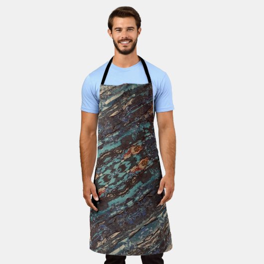 Textura #9 de obra La roca エプロン (着用した状態)