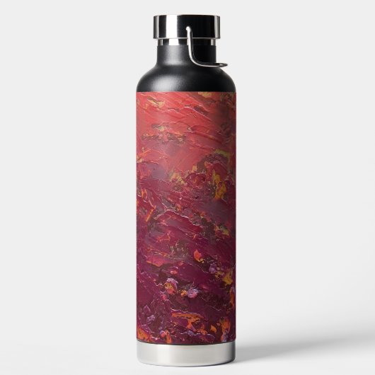 Textura de la obra La puesta del sol ウォーターボトル (左面)