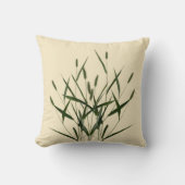 Textural Treasures of Summer on a Throw Pillow - A クッション (正面)