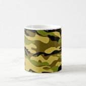 Texture camouflage soldier surface コーヒーマグカップ (中央)
