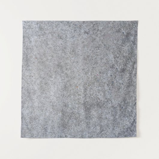 Texture concrete gray stone fine タペストリー (正面(横))