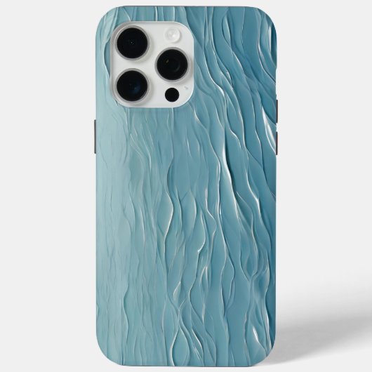 🌊 Texture d'eau apaisante pour un design moderne  Case-Mate iPhoneケース (裏面)